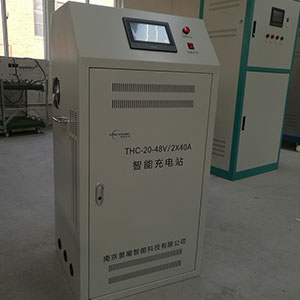 湖北充电站工作现场